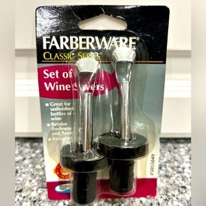 Farberware Classic Series Set of 2 Wine Savers